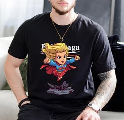 Balenciaga Supergirl Chibi Fan Gift T-Shirt