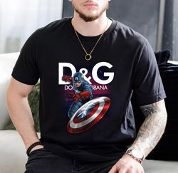Captain America Dolce & Gabbana Fan Gift T-Shirt