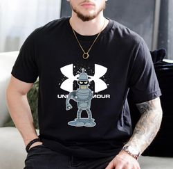 Futurama Bender Under Armour Fan Gift T-Shirt