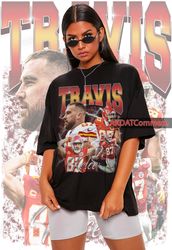 Travis Kelce Vintage Shirt, Travis Kelce Vintage Sweater, Travis Kelce Bootleg Shirt, Travis Kelce Retro Hoodie, 90s Vin