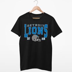 Detroit Lions Sweatshirt, Lions Tee, Detroit Lions Shirt, Vintage Detroit Footba