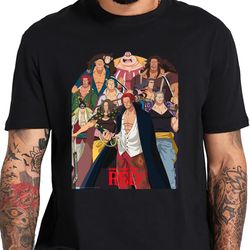 Red Haired Pirates One Piece Film Red Shirt