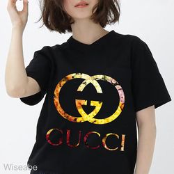 Floral gucci, Gucci Logo T Shirt Women