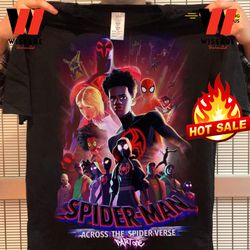 Cheap Sony Pictures Animation And Marvel New Movie 2023 Spiderman Across The Spiderverse T Shirt