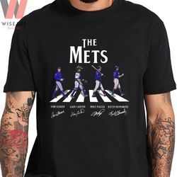 Cheap MLB Abbey Road New York Mets T Shirt