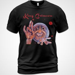 Cotton T-shirt King Crimson In The Court Of The Crimson King Tee Tom Robert8732