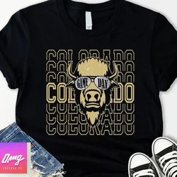 Colorado Boulder Buffalo Game Day T-Shirt, College Football Shirt Gift For Fans