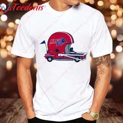 Buffalo Bills Cart Design Buffalo Mafia Helmet T-Shirt, Gift Ideas For Buffalo Bills Fan