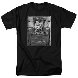 Batman Joker Inmate  Adult Men's Graphic Tee Shirt Sm-6xl2617