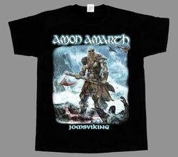 Amon Amarth Jomsviking Death Metal Children Of Bodom Amorphis New Black T-shirt1937