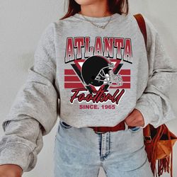 Atlanta Crewneck Sweatshirt, Atlanta Football Sweatshirt, Vintage Style Atlanta Football shirt, Atlanta T-Shirt, Sunday