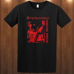 Xmal Deutschland Incubus Succubus Premium Cotton T-shirt Gothic Band Dtg Tees5266