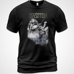 Cotton T-shirt Led Zeppelin All That Glitters Is Gold Album Tee Robert Plant7146