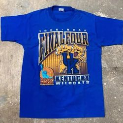 1996 Kentucky Wildcats Final Four Vintage Tee shirt tee