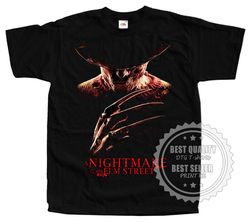 A Nightmare On Elm Street T Shirt Tee Movie Poster V1 Black All Sizes S To 5xl5154