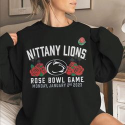 2022 Penn State N-ittany L-ions 2023 Rose Bowl Gameday Stadium Sweatshirt Penn S-tate Rose Bowl