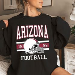 Arizona Football Sweatshirt, Vintage Style Arizona Football Crewneck, Arizona Football Shirt, Cardinals Sweatshirt, Card