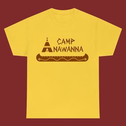 Camp Anawanna Salute Your Shorts Tv Show Men's Daisy Yellow T-shirt Size S-5xl9305