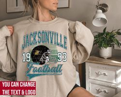 Jacksonville Football Sweatshirt , Jacksonville Football shirt , Vintage Style Jacksonville Football Sweatshirt , Jackso
