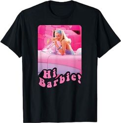 barbie. the movie hi barbie. car t-shirt7800