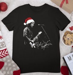 Christmas Bob Dylan Concert Signed Men T-shirt Black Tee All Sizes S-4xl 1pt14745325