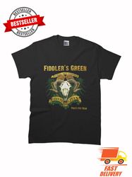 Best Match Est 1990 Fiddler's Green No Anthem Classic T-shirt Size S To 2xl3221