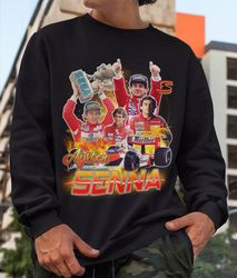 Ayrton Senna Racer Shirt, Fomula One Unisex Sweatshirt, Fan Gift