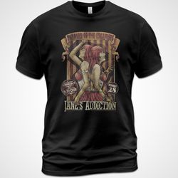 cotton t-shirt janes addiction the great escape artist album tee perry farrell9095