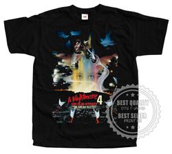 A Nightmare On Elm Street 4 T Shirt Tee Movie Poster V18 Black Sizes S To 5xl1008