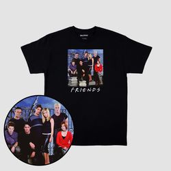 Buffy the vampire slayer , Friends funny meme tee Unisex T-shirt birthday xmas Retro vintage 90s tee