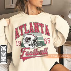 Atlanta Football Sweatshirt, Desmond Ridder Shirt Retro Foobal American Crewneck, Falcons Vintage 90s Graphic Tee L169