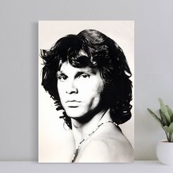 The Doors Jim Morrison Poster, Wall Art Canvas Print, Art Poster for Gift, Home Decor Poster, Love Gifts (No Frame)