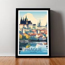 Prague Poster, Travel Art, Print, Poster Print, Art, Home Decor, Printable, Home Decor, Gift, Print, Wall Art, Gift For