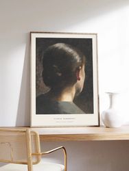 Hammershi Poster, Portrait of Anna Hammershi, Hammershi Poster, Exhibition Poster, Museum Quality Art Printing on Paper