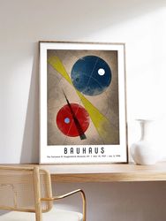 Bauhaus Poster, Bauhaus Composition XVII, by Martin Geller, Bauhaus Poster, Abstract Art, Fine Art Print on Museum Quali