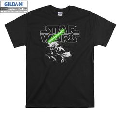 Yoda Lightsaber Logo T-shirt Hoody Kid Child Tote Bag Tshirt S-M-L-XL-XXL-3XL-4XL-5XL Gildan Oversized Men Women Unisex