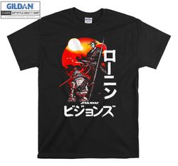 Visions Samurai Poster T-shirt Hoody Kid Child Tote Bag Tshirt S-M-L-XL-XXL-3XL-4XL-5XL Gildan Oversized Men Women Unise