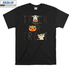 The Mandalorian Grogu Trick T-shirt Hoody Kids Child Tote Bag Tshirt S-M-L-XL-XXL-3XL-4XL-5XL Gildan Oversized Men Women