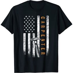 carpenter american flag design woodworking carpentry t-shirt
