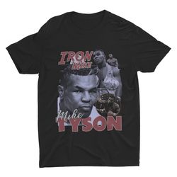 ICONIC Mike Tyson Homage T Shirt  Iron Mike Tyson  Boxing T Shirt  Iconic Mike Tyson  Boxing Gift-1