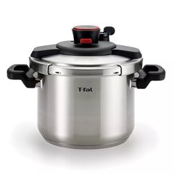 T-Fal 6.3-qt. Clipso Stainless Steel Pressure Cooker - Dishwasher safe
