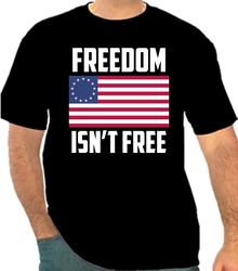 Freedom Isn't Free Independence Day Png 300 DPI To Create USA Design Instant Download