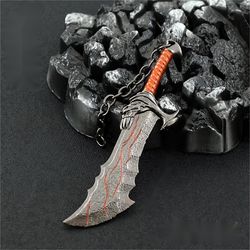 Unique Keychain For Gamers, Stylish Metal Axe And Hammer Design Keychain, Perfect Gift For Gaming Enthusiasts,god of war