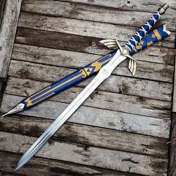 Viking Sword,legend of zelda sword, Fantasy Sword Battle Ready Longsword,Personalized Hand Forged Sword zelda sword,gift