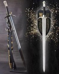LongClaw Sword | Stainless Steel | Jon Snow Hand Forged wallmount,Game of Thrones,movie replica sword