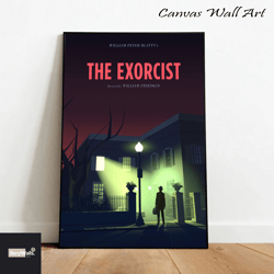 The Exorcist Canvas, Canvas Wall Art, Rolled Canvas Print, Canvas Wall Print, Movie Canvas