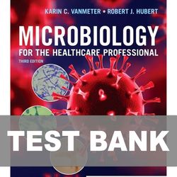 Microbiology for the Healthcare Professional 3rd Edition TEST BANK 9780323757041