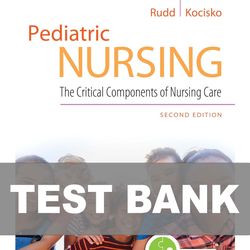 Pediatric Nursing The Critical Components of Nursing Care 2nd Edition TEST BANK 9780803666535