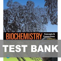 Biochemistry Concepts and Connections 2nd Edition TEST BANK 9780134641621