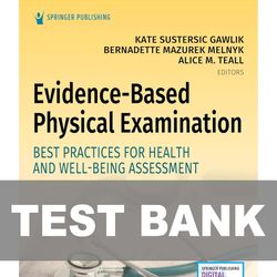Evidence Based Physical Examination TEST BANK 9780826164537